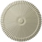 Ekena Millwork Shakuras Ceiling Medallion (Fits Canopies up to 5"), Hand-Painted Clear Yellow, 24"OD x 3"P CM24SHCYF - alternate 1